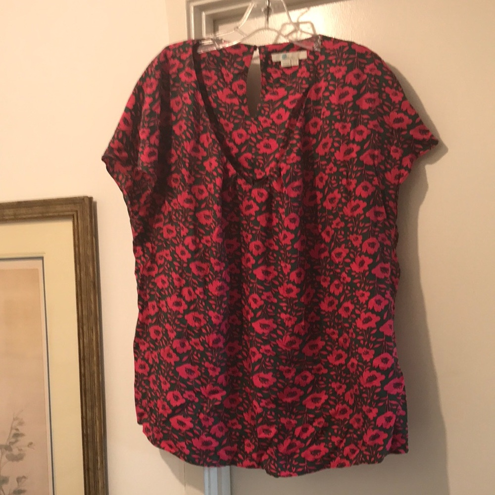 Boden short sleeve blouse.